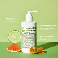 Malin and Goetz Bergamot hand and body wash