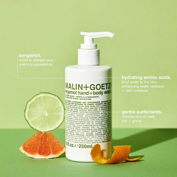 Malin and Goetz Bergamot hand and body wash