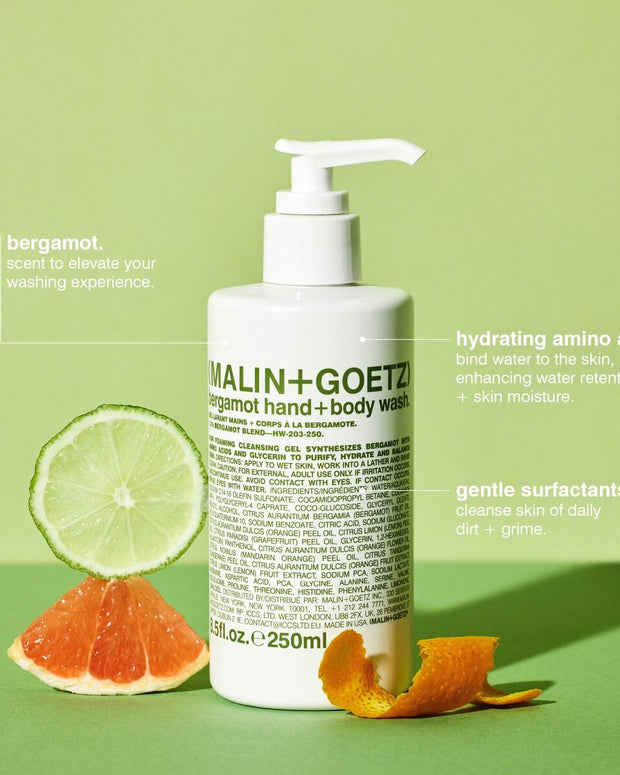 Malin and Goetz Bergamot hand and body wash