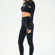 Splits59 Amelia Airweight Lite Shrug Black