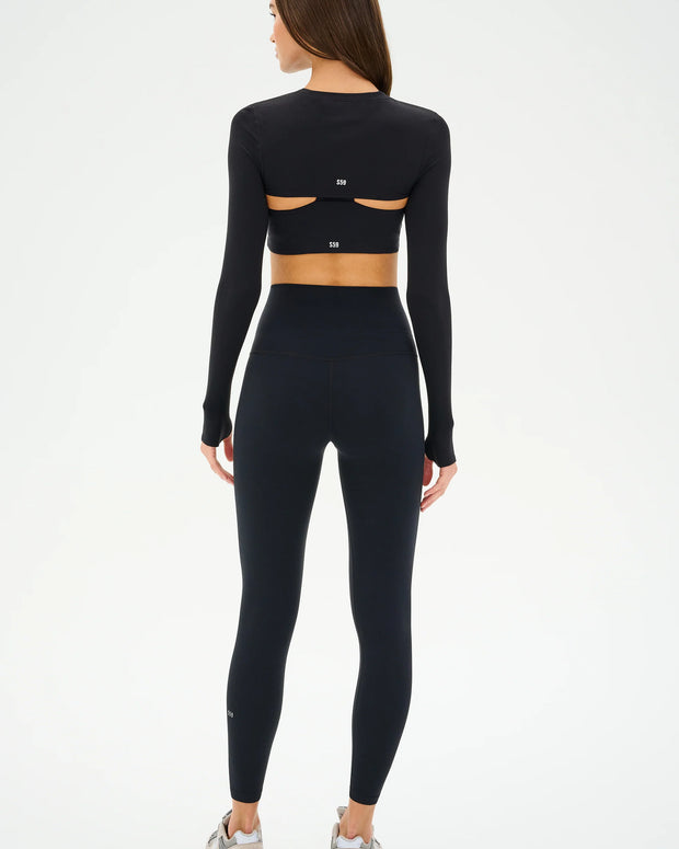 Amelia Airweight Lite Shrug | Black