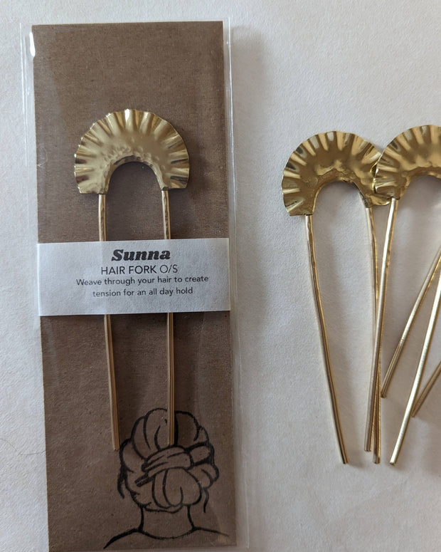 Vanderzee Sunna Hair Fork - Hair clips - hair accessories- holiday gift ideas 