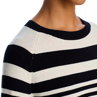 solid & striped - solid and striped - manny sweater - black and white striped - crewneck - long sleeve - pullover 