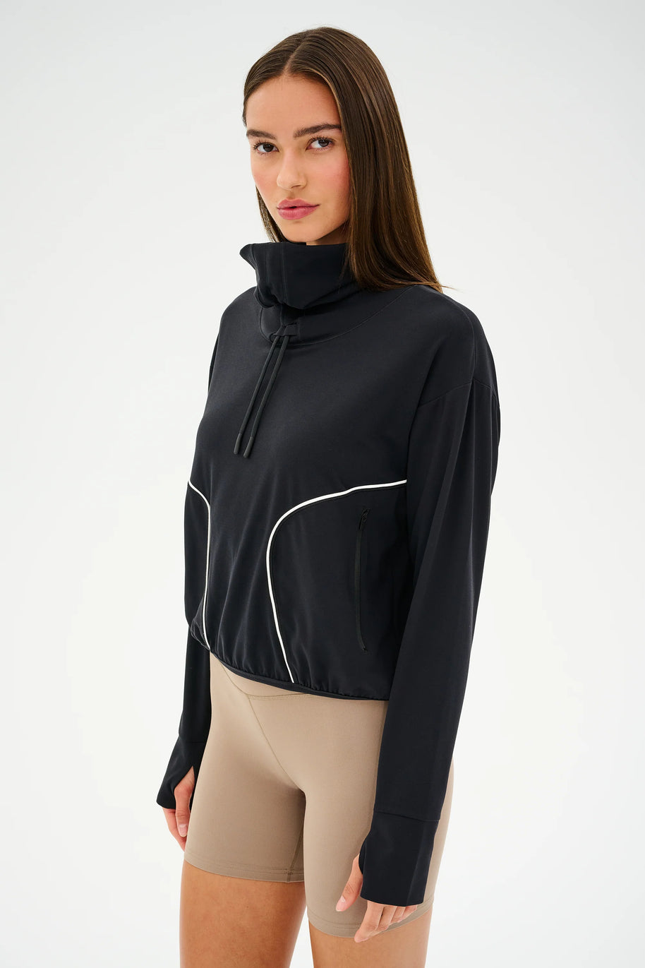 Splits59 Rosie Airweight Jacket in Black 