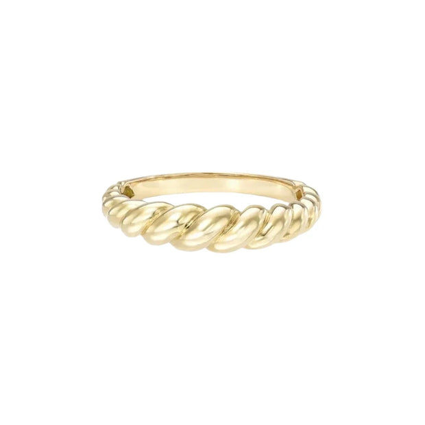 14k Gradient Twist Ring - Room Eight - Zoe Lev