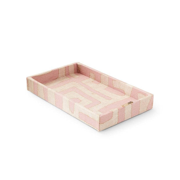 Terracotta Classic Kuba Cloth Vanity Tray - Room Eight 