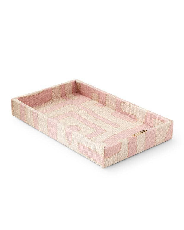 Terracotta Classic Kuba Cloth Vanity Tray - Room Eight 