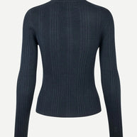 Samsoe Samsoe Salori Navy Sweater Long Sleeve Top 