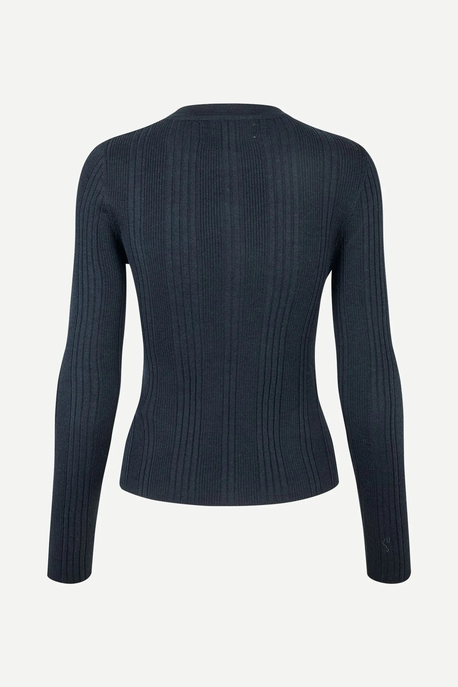 Samsoe Samsoe Salori Navy Sweater Long Sleeve Top 