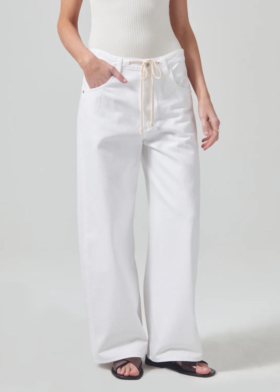 Citizens of Humanity Brynn Trouser in Tulip, White Brynn Jeans 