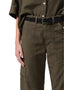 citizens of humanity Marcelle low slung cargo in Costes - dark olive green cargo pants - brown green cargo pants