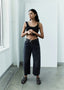  jean in bronson - relaxed rise - easy leg and cropped inseam- citizens of humanity black jeans relaxed fit 