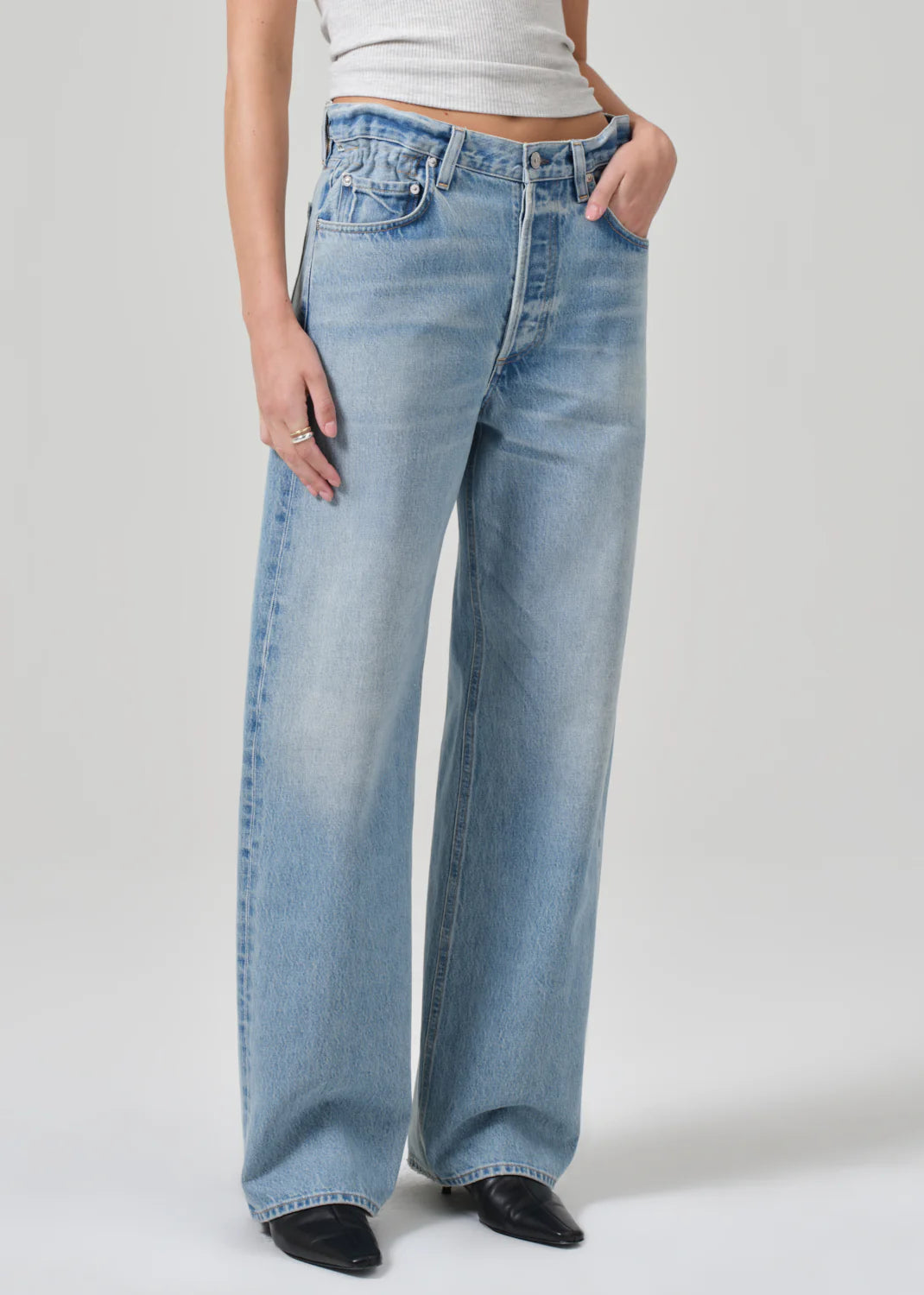 Gwendoline scrunch jeans - citizens of humanity - oversized jeans 