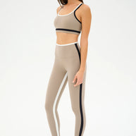 Splits59 Sam High Waist Rigor 7/8 Black & Latte 