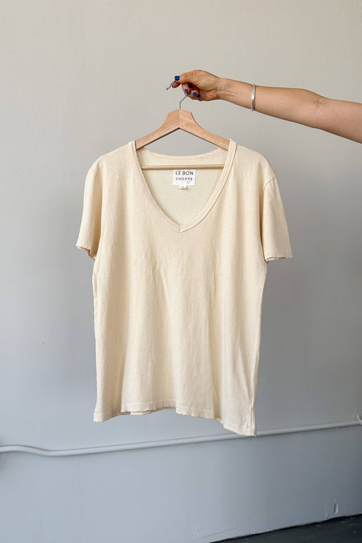 Le Bon Shoppe - Organic Cotton La Vie Tee - Horchata 