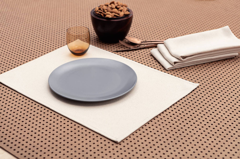 Cotton placemat | Set of 4 - Beige