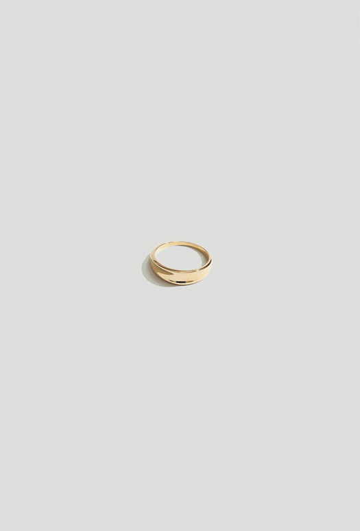 Crescent Ring Gold - Maslo Jewelry - Stacking Gold Rings - Nordic Gold Rings - Simple Gold Rings - Contemporary Womens Jewelry - Gift Ideas 