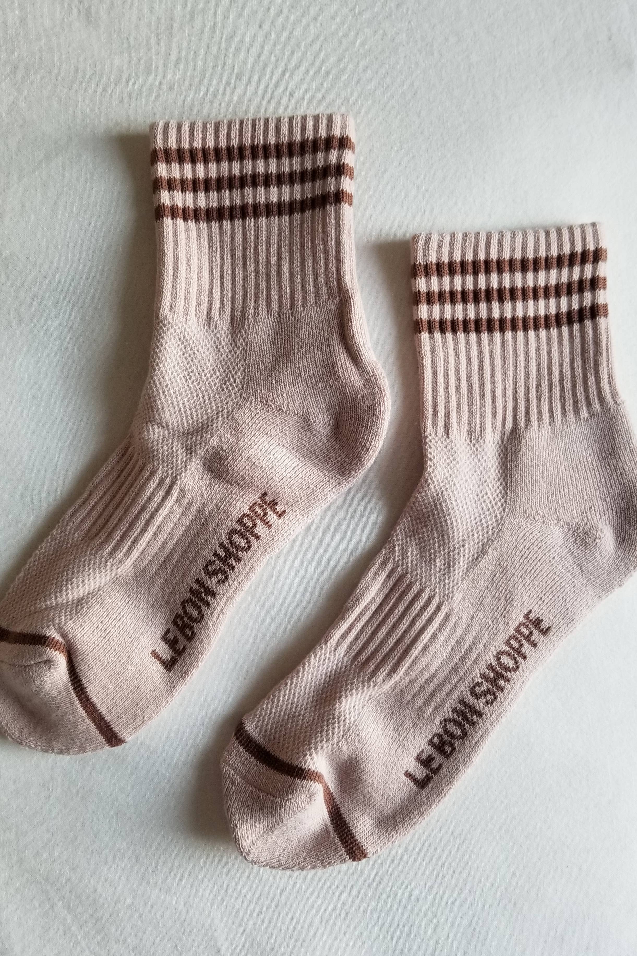 Le Bon Shoppe Girlfriend Socks in Bellini 