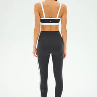 Clare High Waist Rigor | Graphite & White