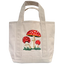 Mushroom mini Canvas Tote Bag