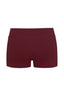 Rat Boi Lounge Bike Shorts in Bordeaux - Red bike shorts - Cotton Bike Shorts - 3inch bike shorts 