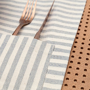 Cotton placemat | Set of 4 with Pockets