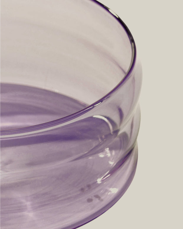 Medium Ripple Bowl, Lilac