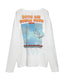 World Tour Round 2 Thermal-Wht - oversized top 