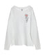 World Tour Round 2 Thermal-Wht - oversized top 