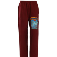 boys lie world tour rd 2 kimmy pants - red sweatpants - cotton - comfy sweats - oversized - tru to size - fun sweatpants 