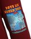 boys lie world tour rd 2 kimmy pants - red sweatpants - cotton - comfy sweats - oversized - tru to size - fun sweatpants 