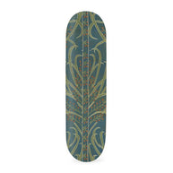 Teal Vines Suzani Skateboard - Room Eight 