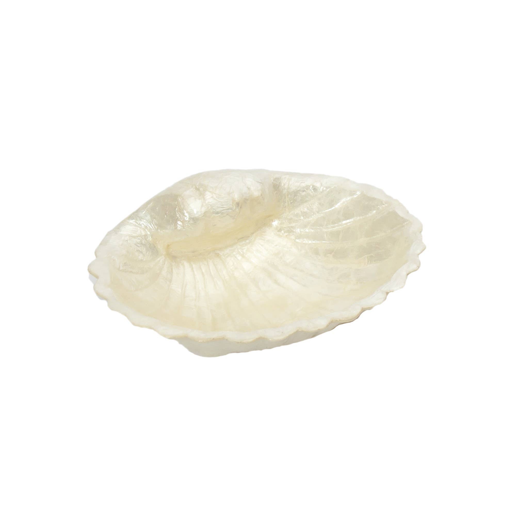 Capiz Scroll Shell Bowl