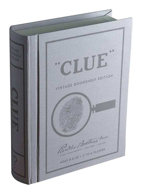 Clue the Game Vintage Bookshelf Edition 