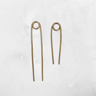 Safety Pin Hair Fork