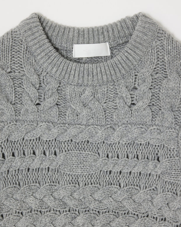 MV Cable Knitting Sweater