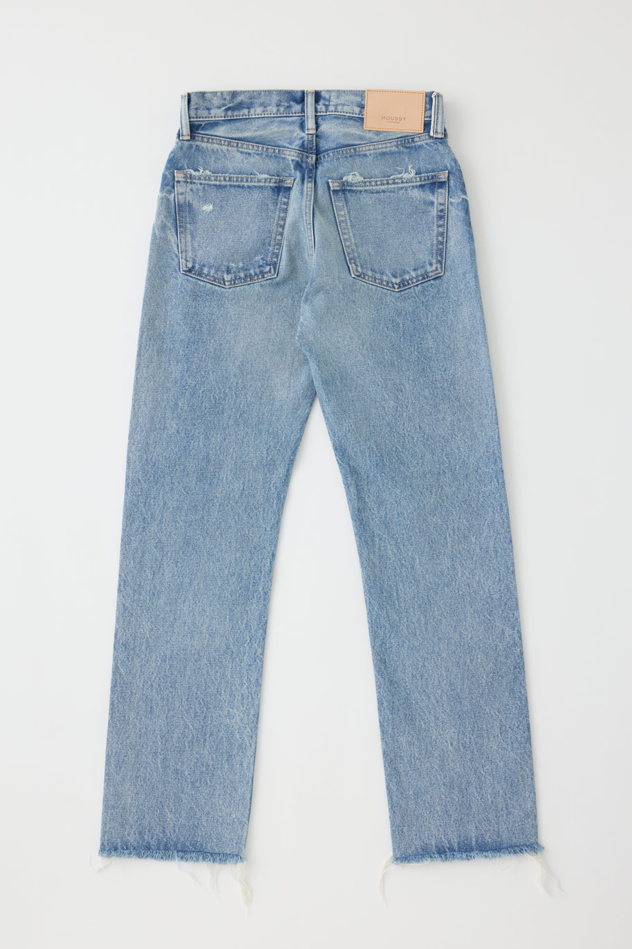 Moussy Nokomis Straight Jeans - Moussy Vintage straight leg jeans 