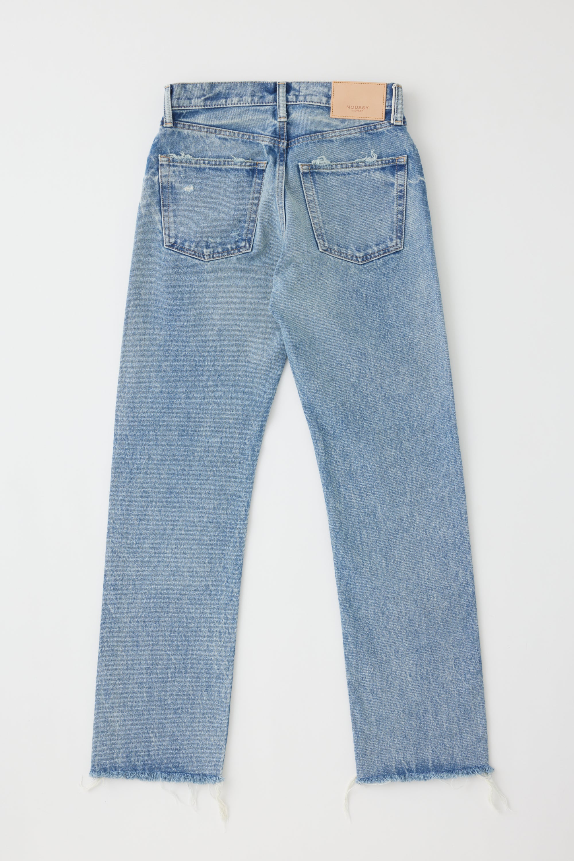 Moussy Nokomis Straight Jeans - Moussy Vintage straight leg jeans 