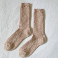 Le Bon Shoppe Cottage Socks in Peachy Keen 