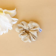 Temprano Scrunchie | Ivory Linen