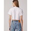 Clyque - Bash Crop Top in White 
