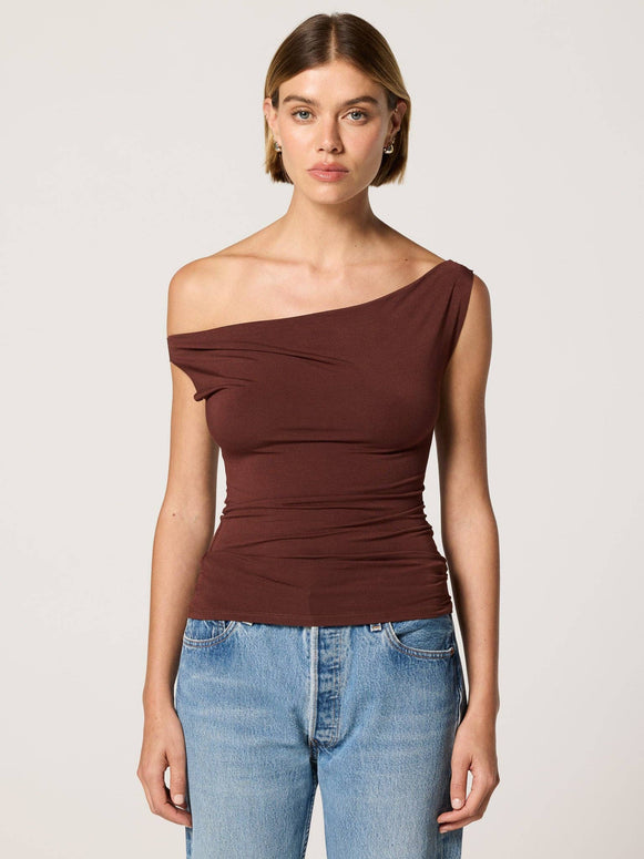 Clyque - Dani Top in brown 