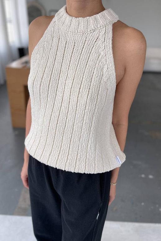 Le Bon Shoppe Claire Cotton Sweater Tank 