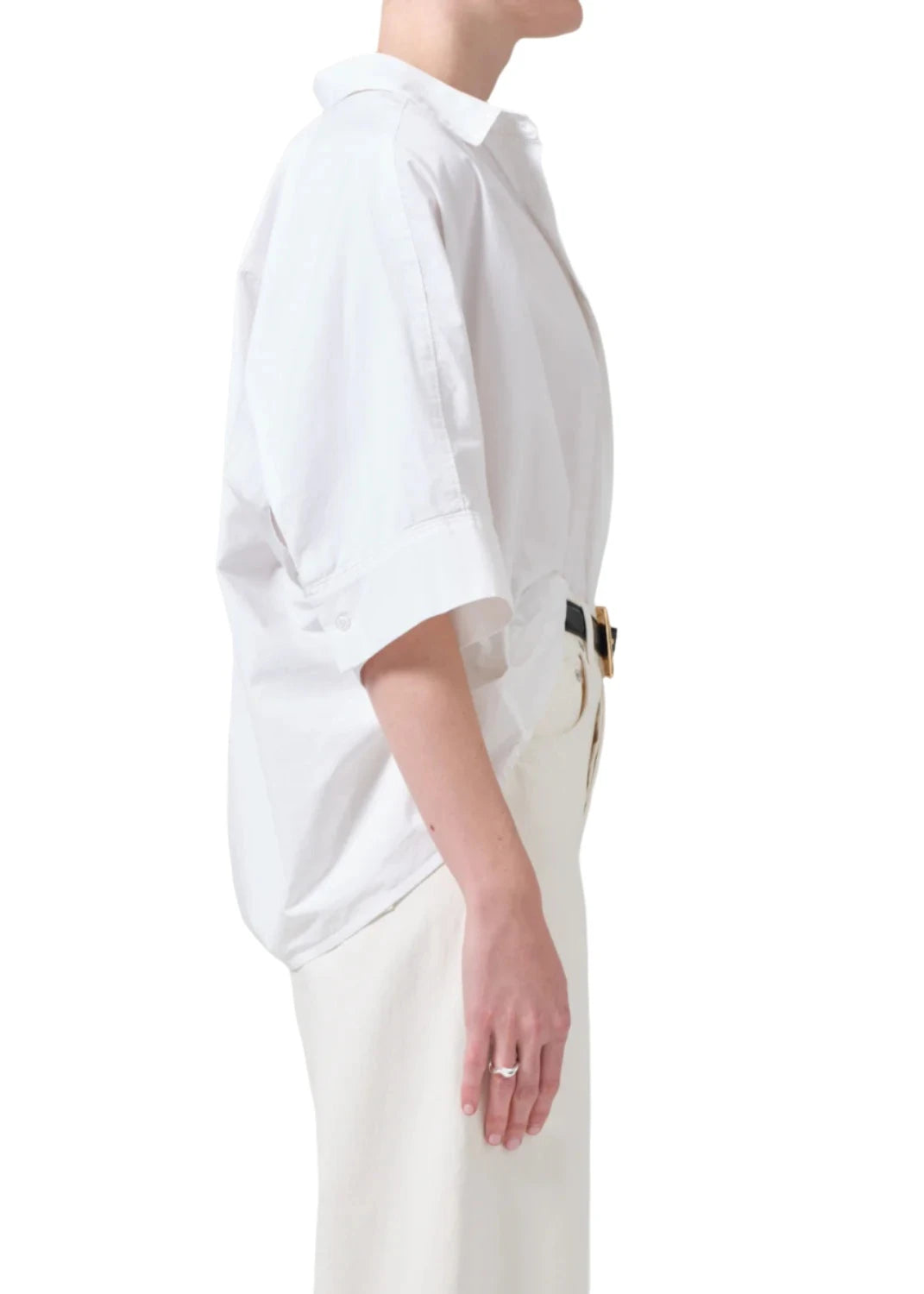 Citizens button up shirt - white button up shirt 