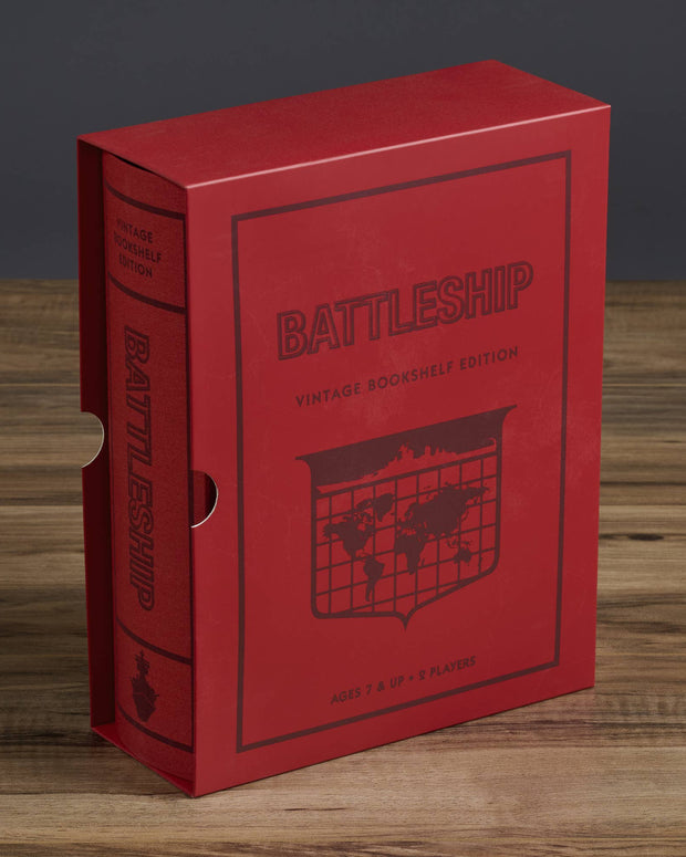 Battleship Vintage Bookshelf Edition - Perfect holiday gift 