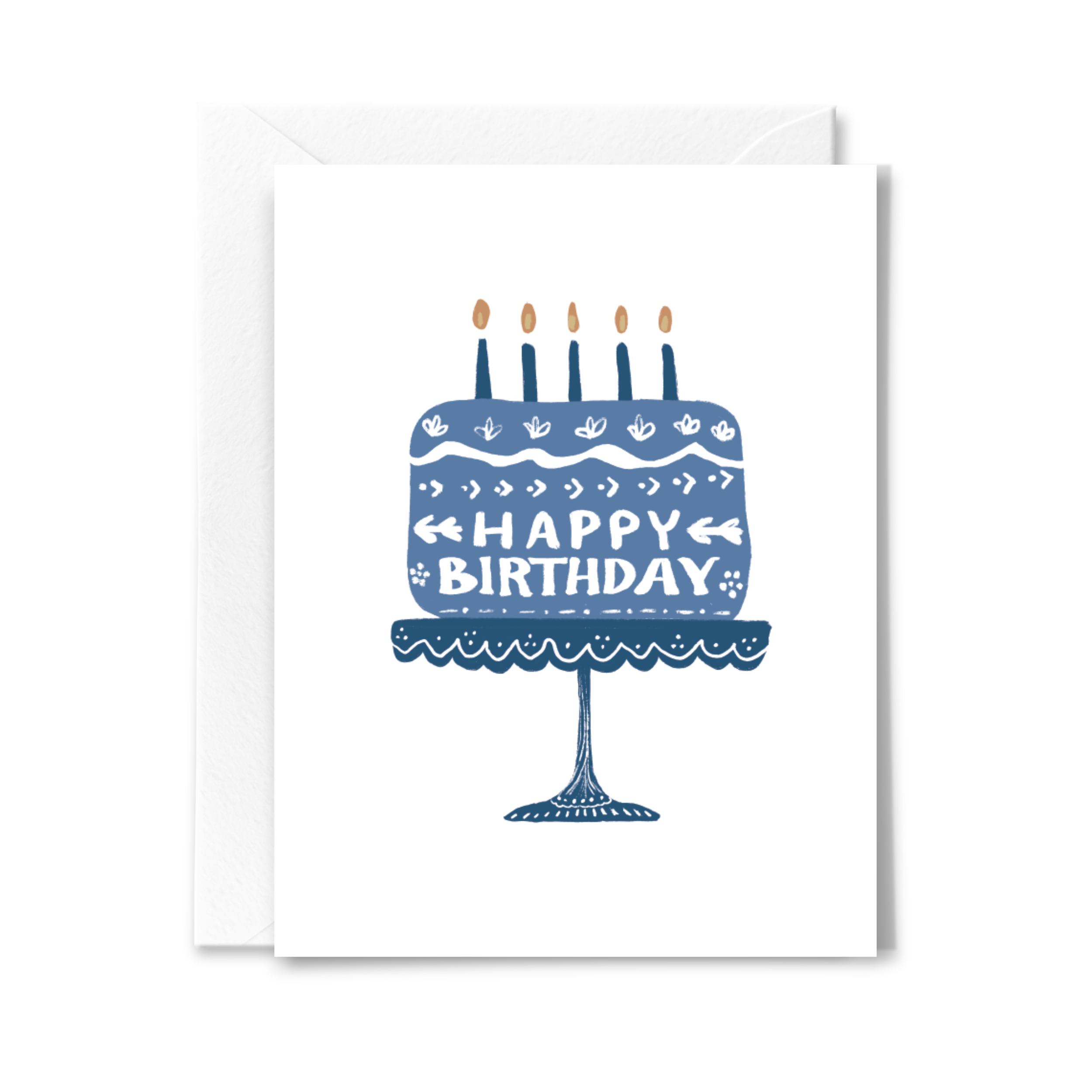 Happy Birthday Cake Card