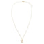 Diamond Pave Chai Necklace 14K