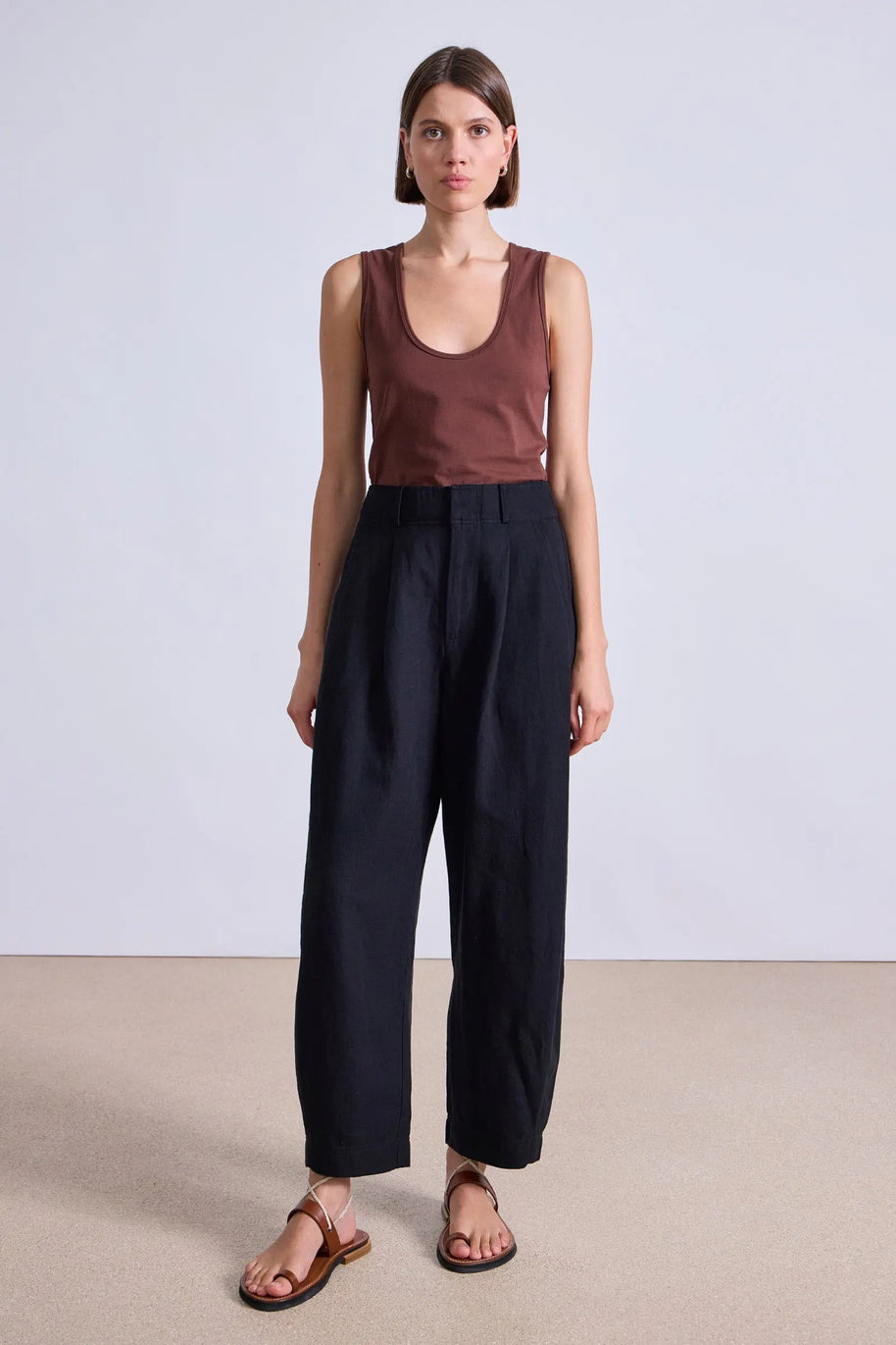 Apiece Apart Bari Crop Trouser 