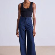 Apiece Apart Classic Merida Pant Navy 