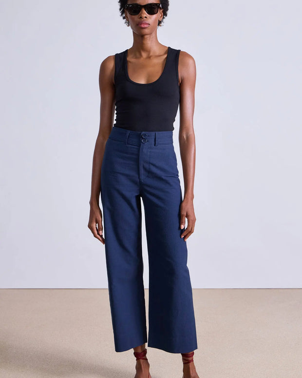 Apiece Apart Classic Merida Pant Navy 